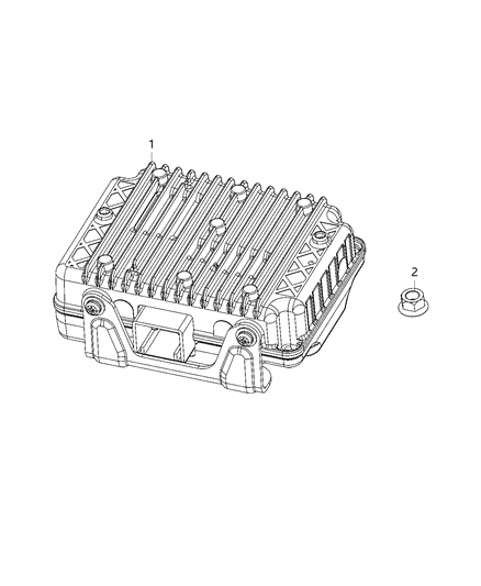 Module Power Inverter Diagram for 56029770AA