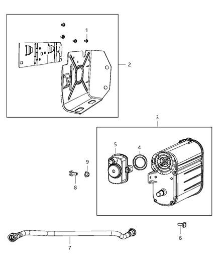 Canister Vapor Diagram for 5147071AB