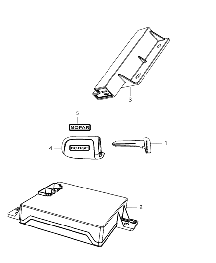 Receiver Hub Diagram for 68214577AB