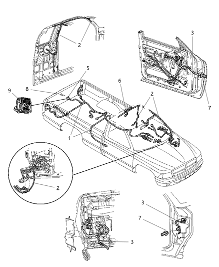 Harness Diagram for 5179986AA