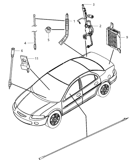 Antenna Diagram for 4760888AB