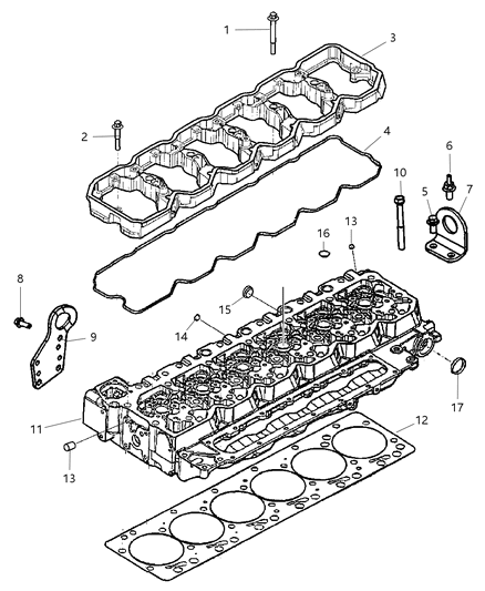 1999 Chrysler LHS Screw Stud [M12 X 1.75Xm8 X 1.25] Diagram for 5166529AA