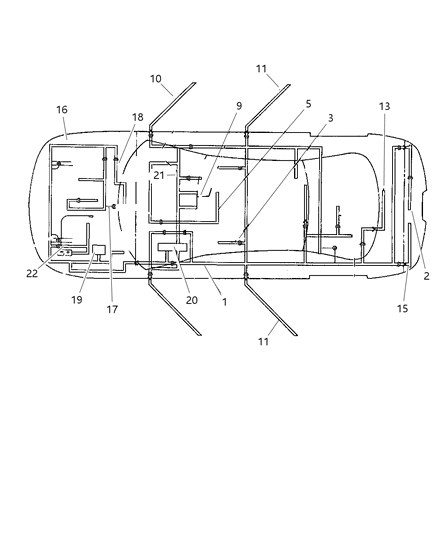 2015 Ram ProMaster City Wiring Power Seat Diagram for 4760449AC