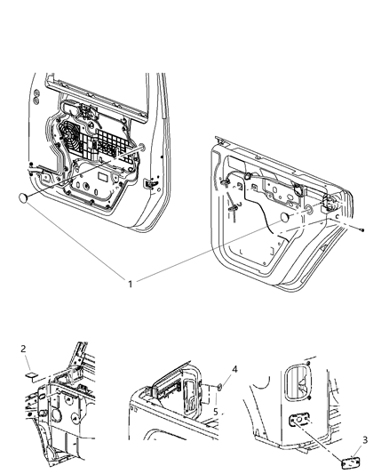 2025 Jeep Grand Wagoneer L Plug Rubber 19X25Mm Diagram for 55397198AA