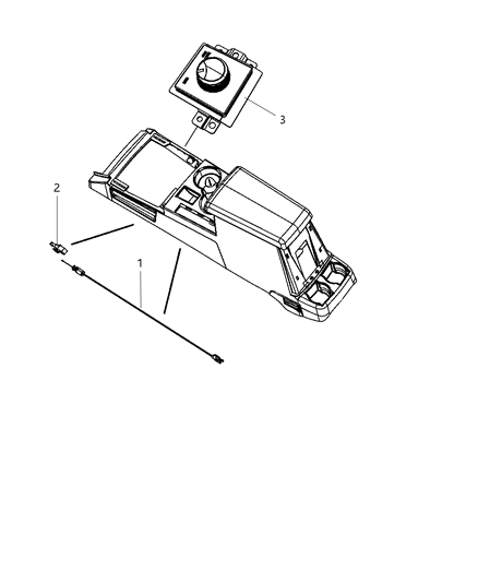 Switch Transfer Case Diagram for 4602801AC