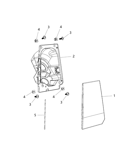 Door Fuel Fill Diagram for 5RJ06DX8AA