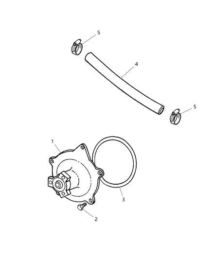 Pump Water Diagram for V9900085