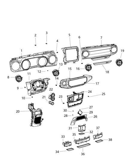 Bin Storage Auxiliary Delete Diagram for 6CB87TX7AA