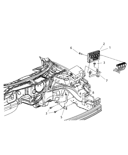 Module Powertrain Control Generic Diagram for RL094318AE