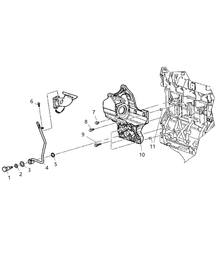 2024 Ram 1500 Classic Screw Diagram for 5093900AB