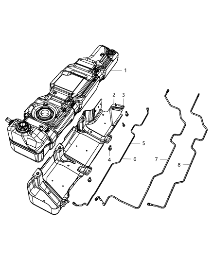 Tank Fuel Diagram for 52059729AG