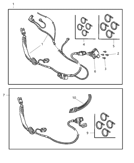 Bracket Kit Trailer Tow Diagram for 82204602