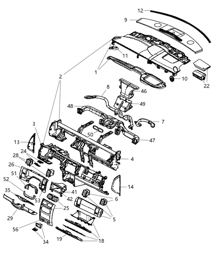 Handle Parking Brake Diagram for ZR952D1AH