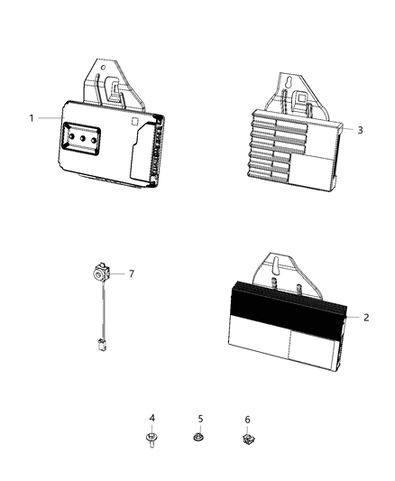 Amplifier Noise Cancellation Diagram for 68526085AA