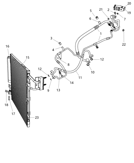 Pin Push Diagram for 68157500AA