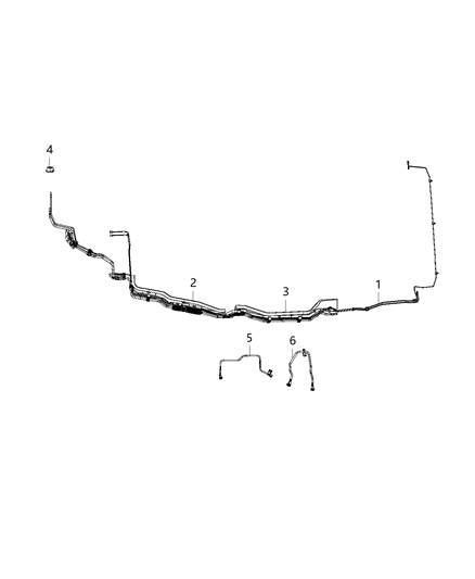 2019 Chrysler Pacifica Line Diagram for 52029570AJ