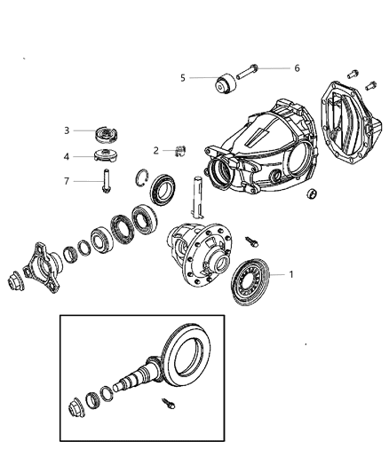 Seal Output Diagram for 68211446AA