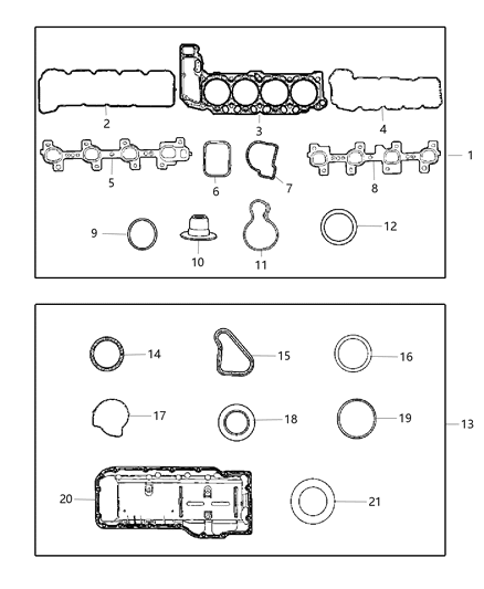 O Ring [54Mm Inside Diameter X 2.0 Section] Diagram for 53021032