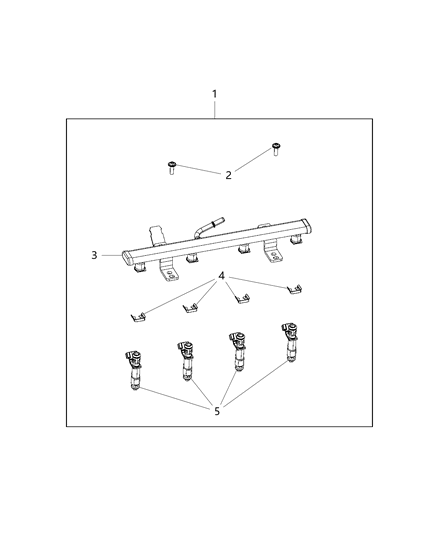 2021 Jeep Compass Bolt Torx Diagram for 6512554AA
