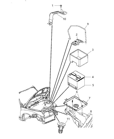 2022 Dodge Durango Nut Hexagon Flange Lock M14X1.50 Diagram for 6101957