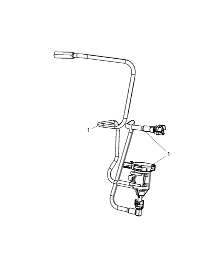 2008 Dodge Avenger Harness Proportional Purge Solenoid Diagram for 5085515AC