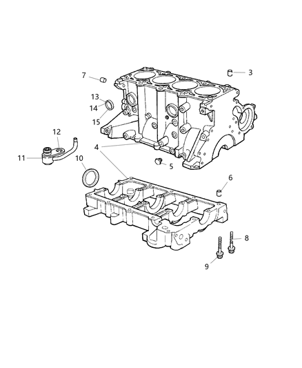 Block Short Diagram for 5114430AB