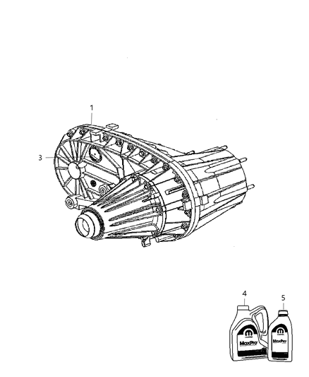 Transfer Case Nvg271 See Note Diagram for R2105649AF