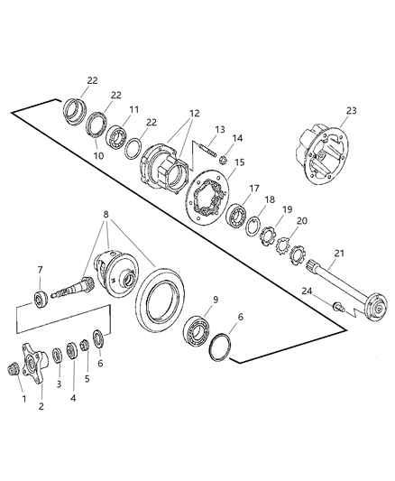 2025 Ram ProMaster 3500 Plate Plate - Lock Diagram for 68025302AA