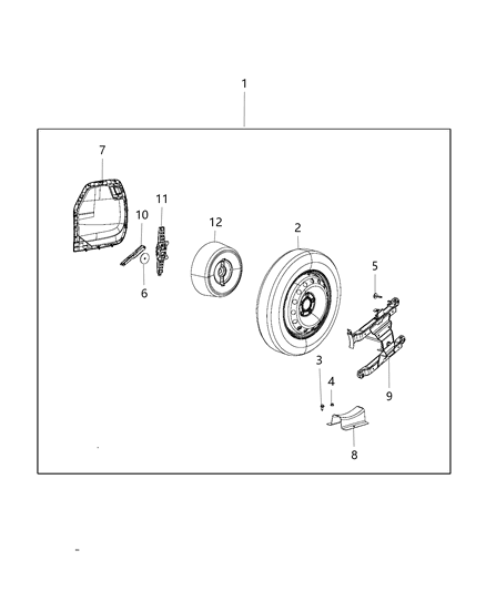 Panel Cargo Door Diagram for 5RK06DX9AF