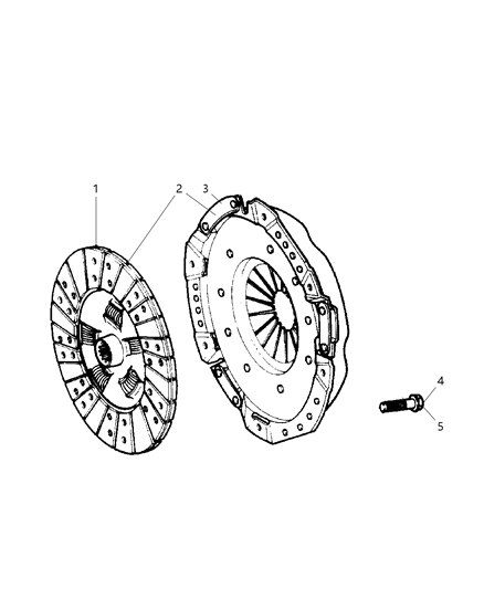Plate Pressure Diagram for 52104302AK