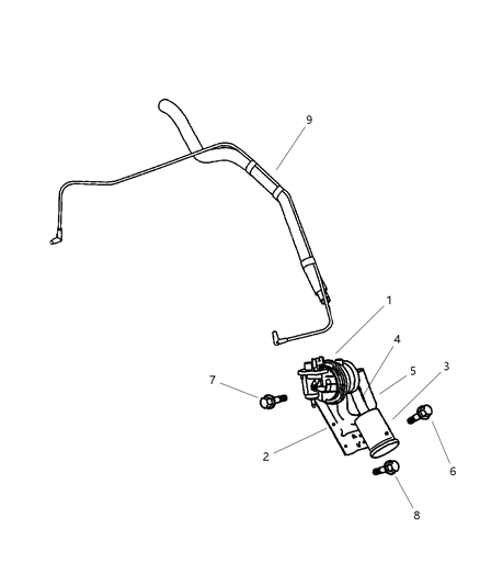 1991 Dodge Colt Pump Leak Detection Diagram for 4891414AC