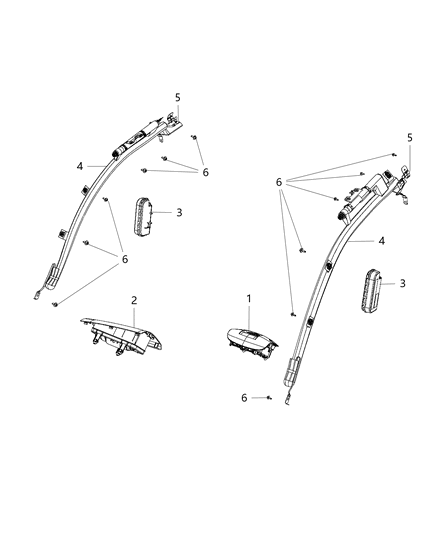 1988 Jeep Comanche Rivet 4.8X12 Diagram for 68248350AA
