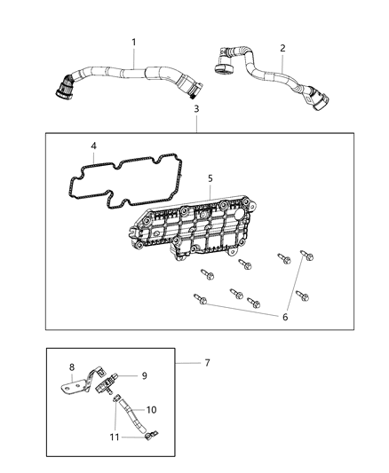 1984 Dodge Ramcharger Hose Make Up Air Diagram for 68250550AA