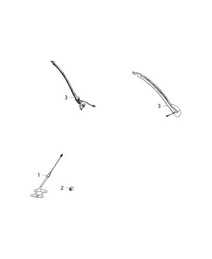 1988 Dodge Colt Push Pin Diagram for 6512089AA