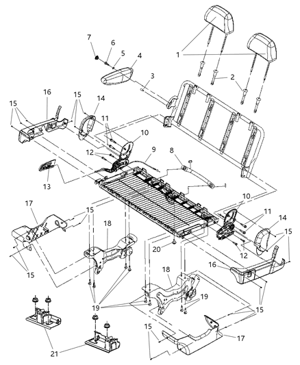 Shield Side Seat Diagram for UK271J3AA