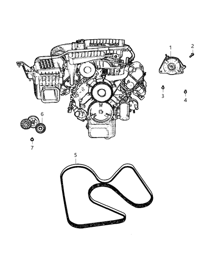 Generator Engine Diagram for R6041693AC