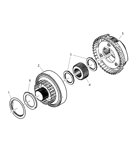 2023 Jeep Grand Cherokee Gear Annulus Diagram for 4799604
