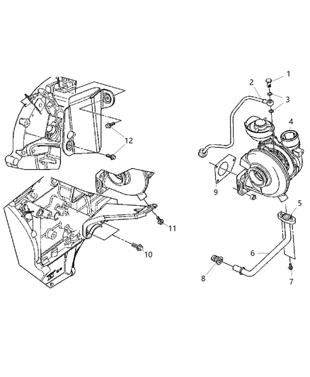 Shield Exhaust Manifold Diagram for 53013753AB