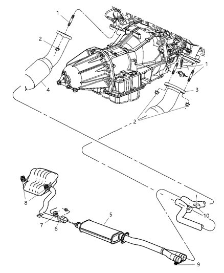 Converter Catalytic Diagram for 4581752AB