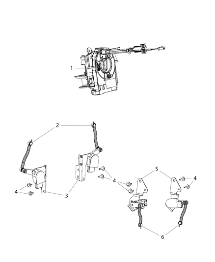 Sensor Height Diagram for 56029618AB