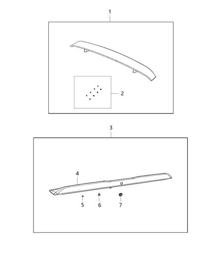 Hardware Kit Diagram for 68089740AA
