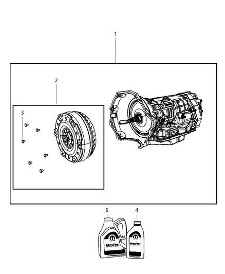 Transmission Diagram for RL109703AN