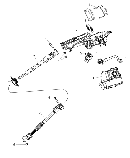 Screw Hexagon Flange Head M10X1.50X46.30 Diagram for 52851609AA