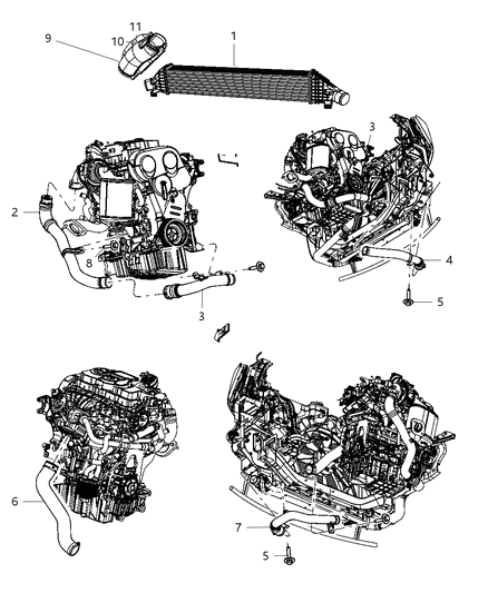 Hose Diagram for 4891862AB