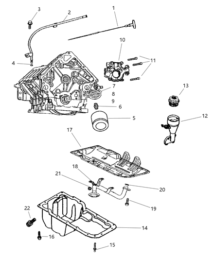 2021 Jeep Grand Cherokee L Cap Oil Filler Diagram for 53013775AA