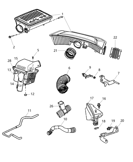 Heater Diagram for 4861678AA
