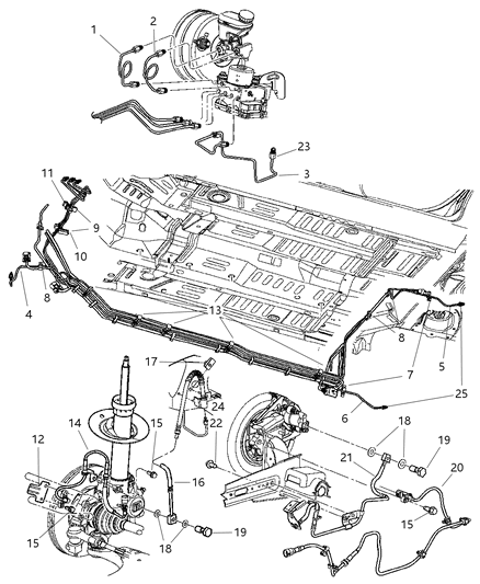 Shield Heat Diagram for 5273152AA