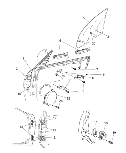 Hinge Assembly (Door & Body Half) Diagram for 4783500