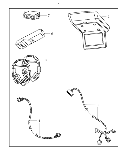 Monitor Media System Diagram for 1GQ80BD1AC