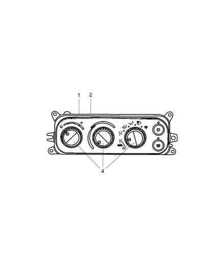 Control A/C See Note Diagram for 55056569AC